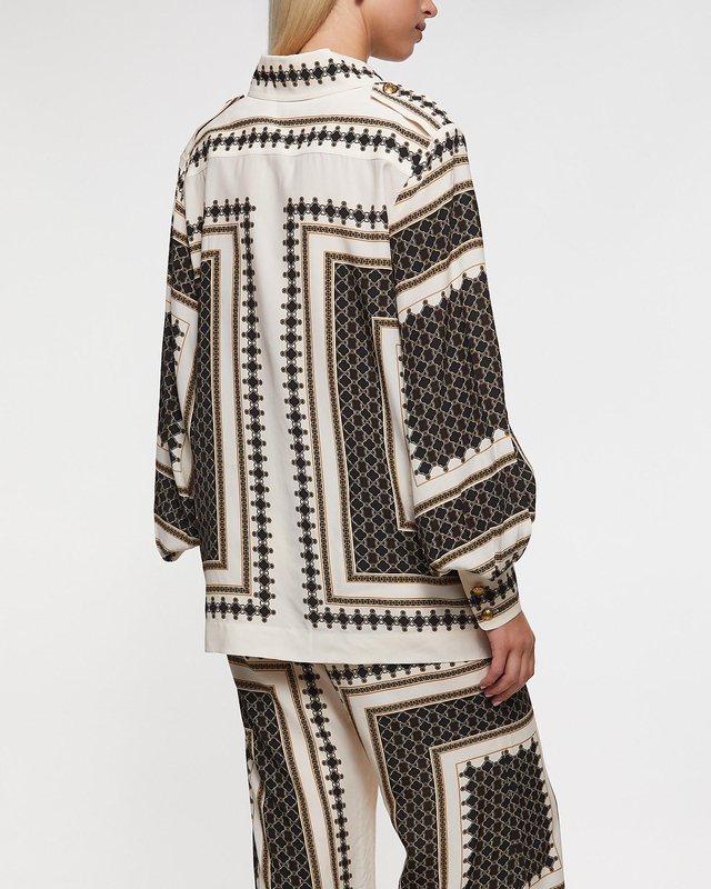 Zimmermann Blus Pocket Print 1 (S-M)