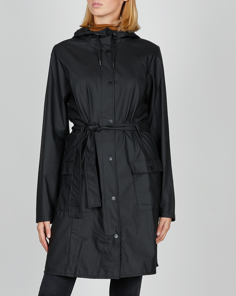 Raincoat Curve Jacket Svart/svart 1