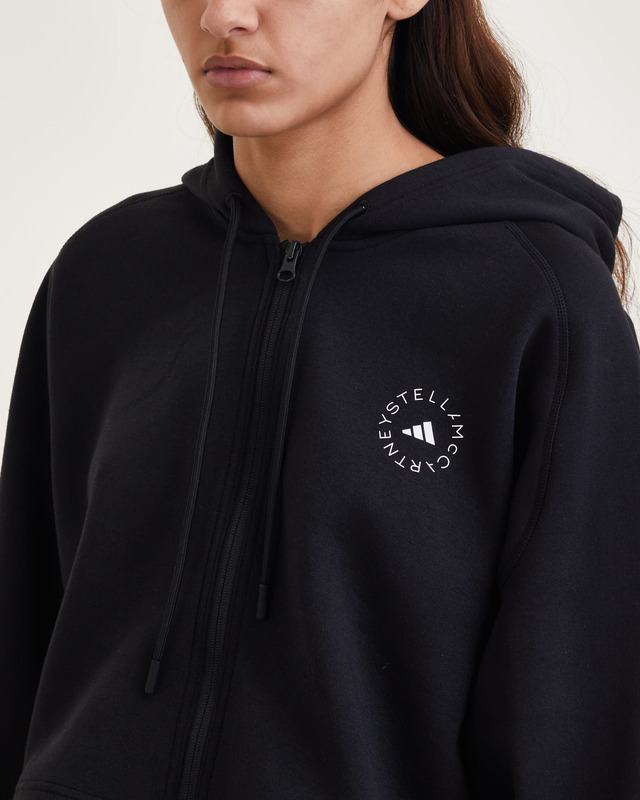 Adidas by Stella McCartney Hoodie aSMC Cropped  Svart M