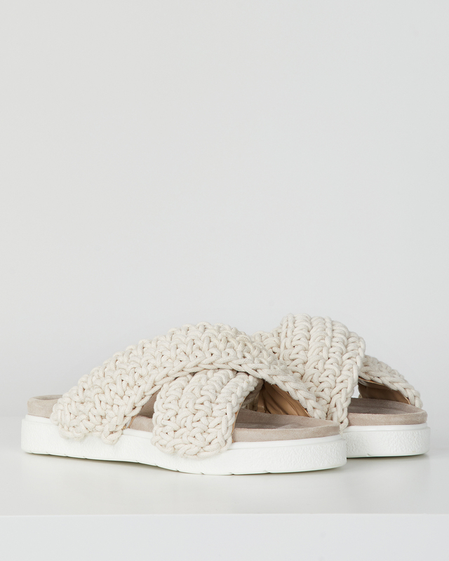 Inuikii Sandal Slipper Woven  White EUR 39