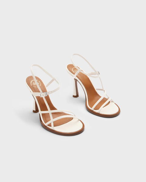 Heels Amalfi Linen Nappa Offwhite 2