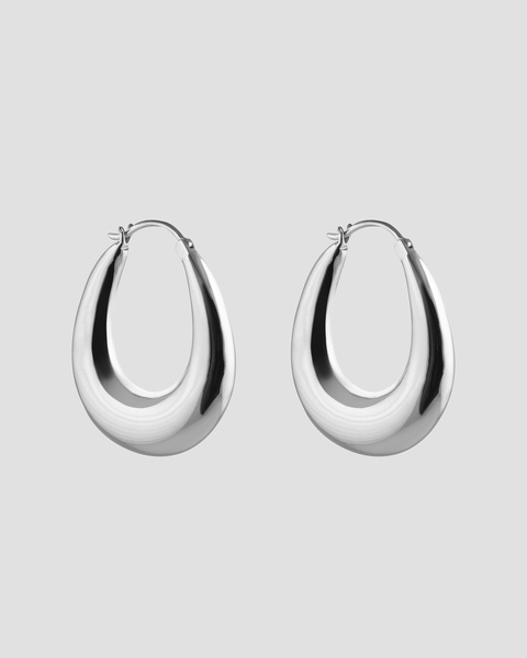 Earrings Bold Silver ONESIZE 1
