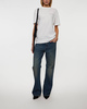 ANINE BING T-shirt Walker Tee Lyrics Ivory S