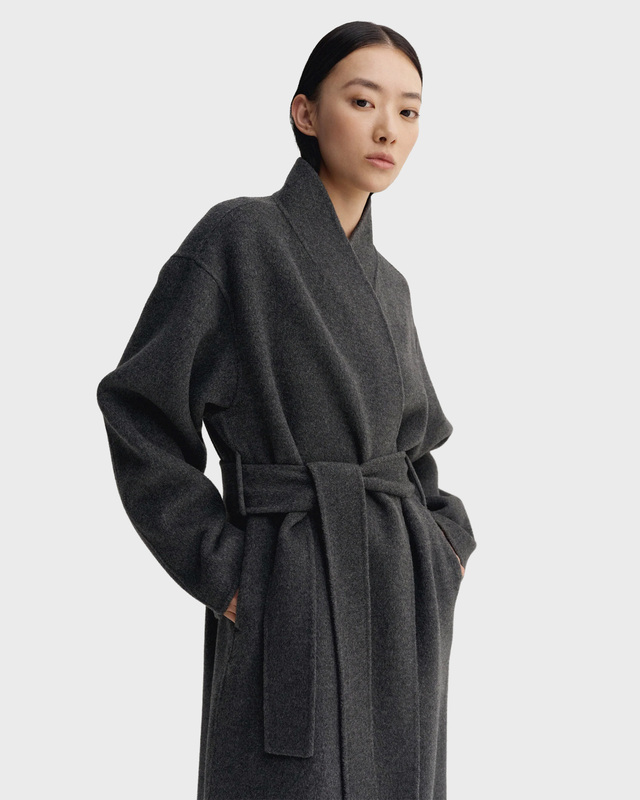 Almada Coat Mara Doublé Dark Grey XS