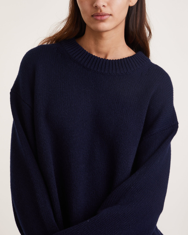 LISA YANG Tröja Renske Navy 2 (M-L)