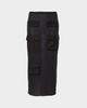 Acne Studios Skirt Cargo Mesh Midi Anthracite L