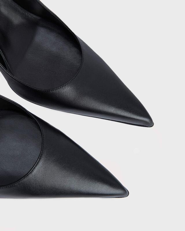 By Far Pumps Vaughn Black Nappa Leather Black EUR 41