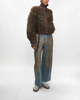Acne Studios Jacket Furry Relaxed Brun XS