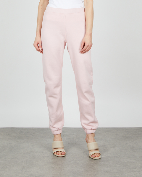 Trouser High Waisted Jogger With Terry Patches Rosa 1
