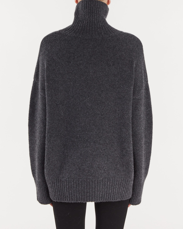 Wakakuu Icons Sweater Sidney turtleneck sweater Grey melange L