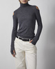 Wakakuu Icons Top Merino Wool Sania Cut Out Grey XS