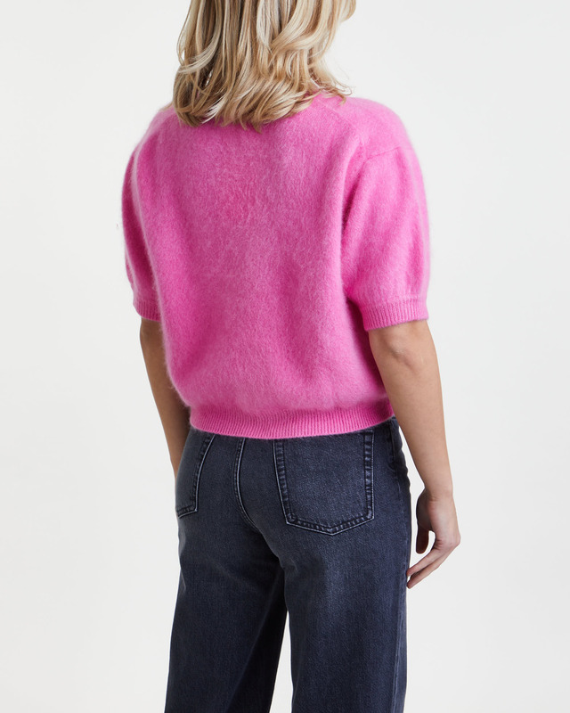 LISA YANG Sweater Juniper Cashmere Rosa 1 (S-M)