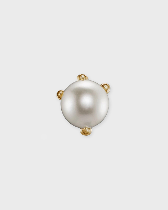 Maria Nilsdotter Örhänge Tiny Claw Pearl Ear Stud Guld ONESIZE