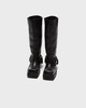 Acne Studios Buckle Läder Boots Svart EUR 38