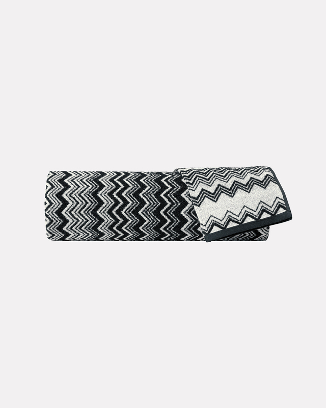 Missoni Home Keith Bath sheet 601 Svart/vit ONESIZE