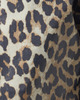 Ganni Jacket Laminated Cotton Canvas Leopard L-XL