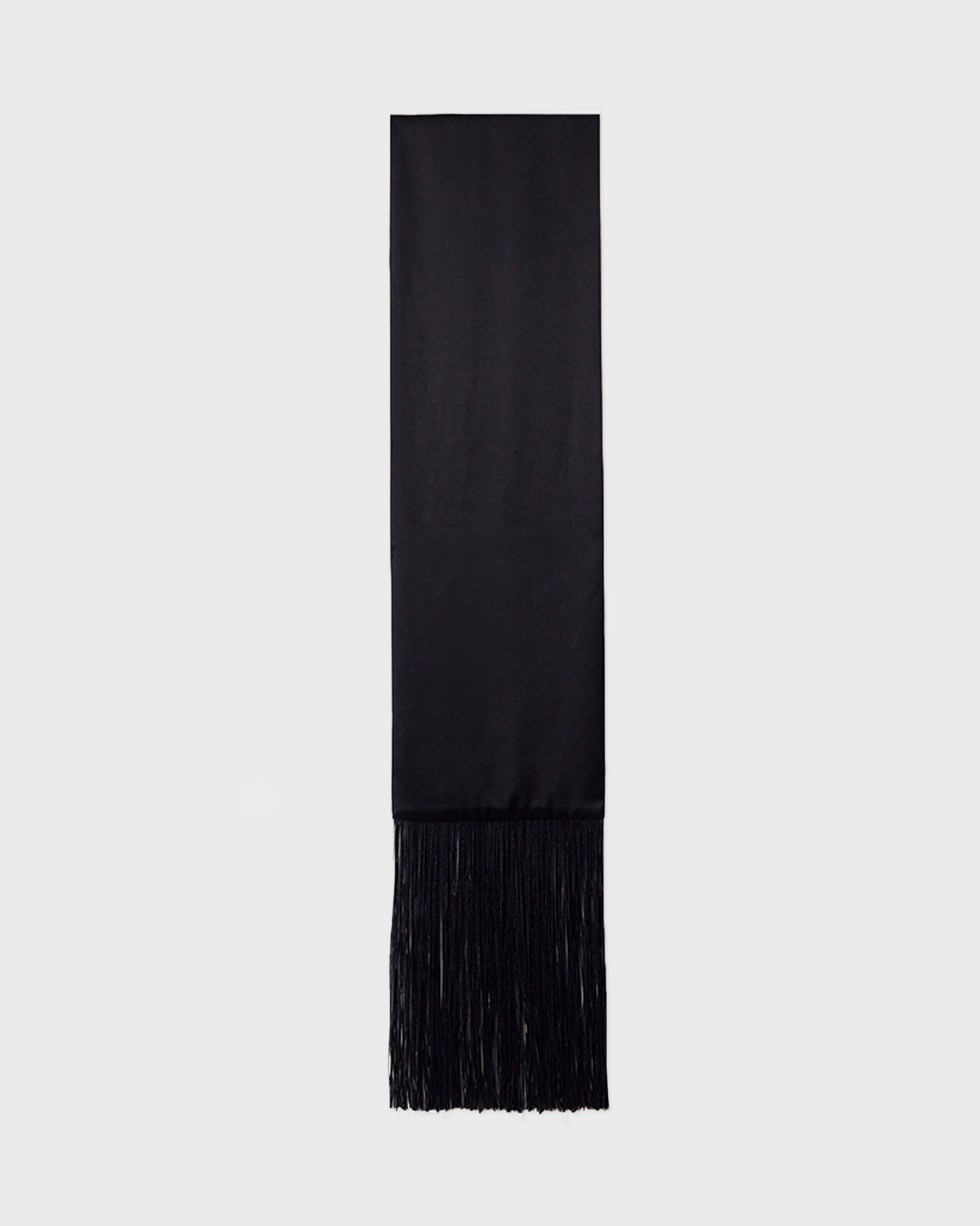 Wakakuu Icons Women's Black Fringe Scarf Svart Onesize