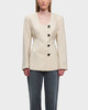 Dagmar Kavaj Collarless Sand 36