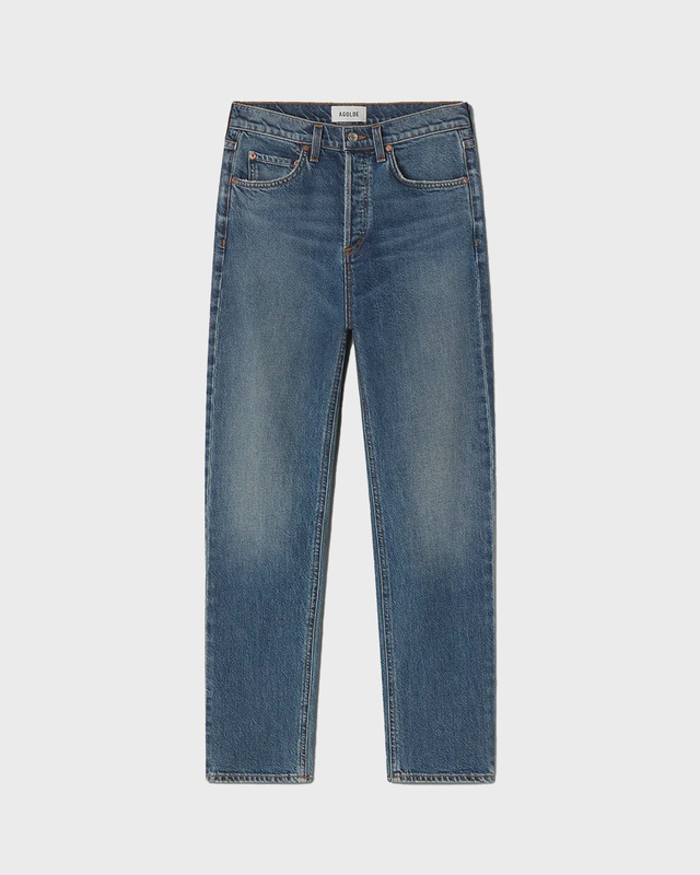 AGOLDE Jeans 90`s Pinch High Waist In Overcast Washed blue 27
