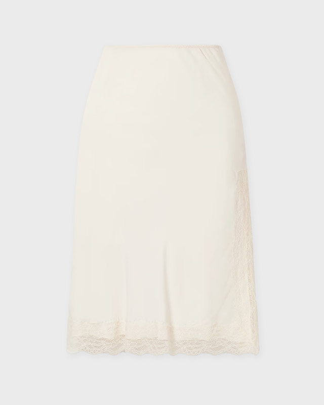 RÓHE Skirt Lace Offwhite 42