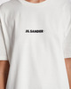 Jil Sander Logo T-shirt Unisex Beige XL