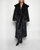 Wakakuu Icons Coat Paris Faux Fur Black S