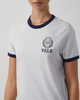 Sporty & Rich T-shirt Yale Crest Ringer  Grey S