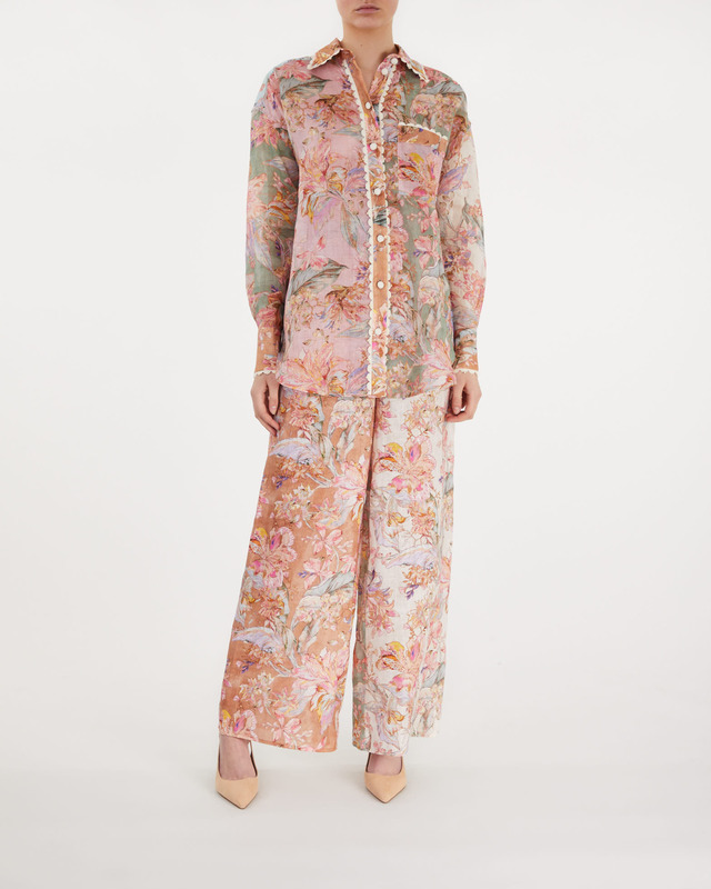Zimmermann Shirt Cira Relaxed Multicolor 3 (L-XL)