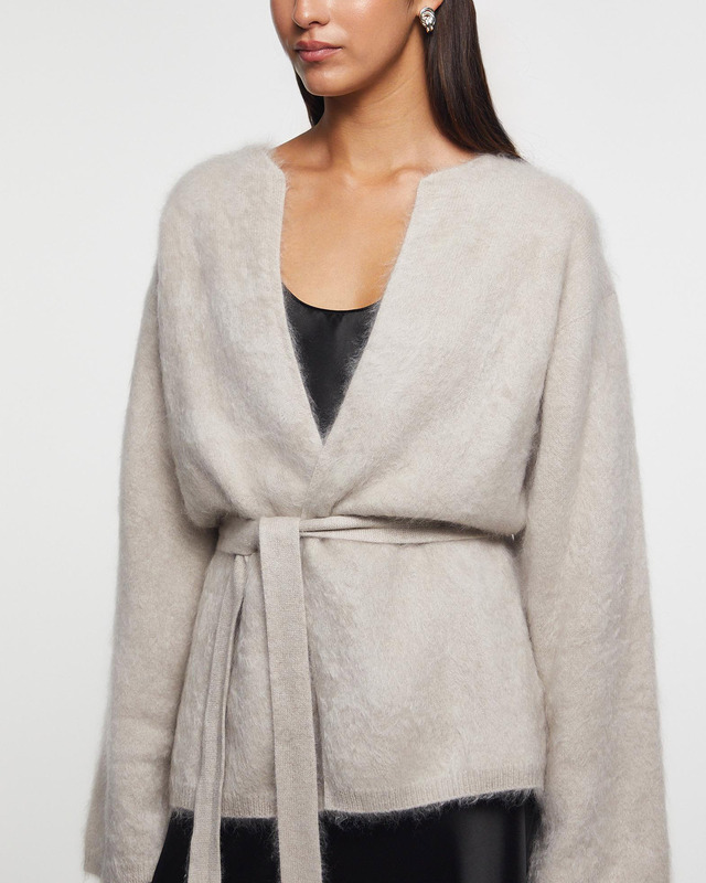 Almada Label  Cardigan Aria Taupe L