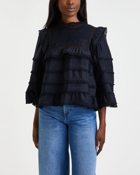 Blus Zalmara  Svart 2