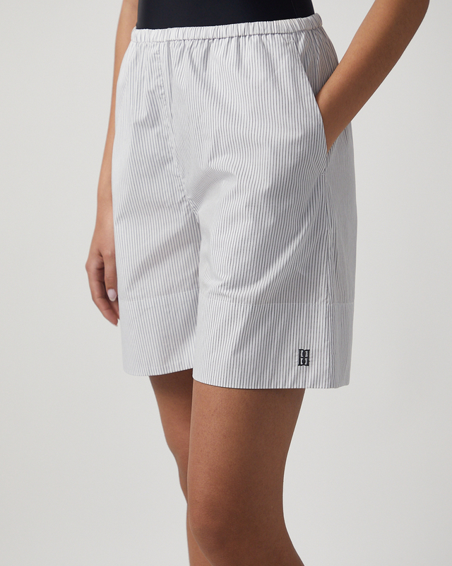By Malene Birger Shorts Siona Black/White 34