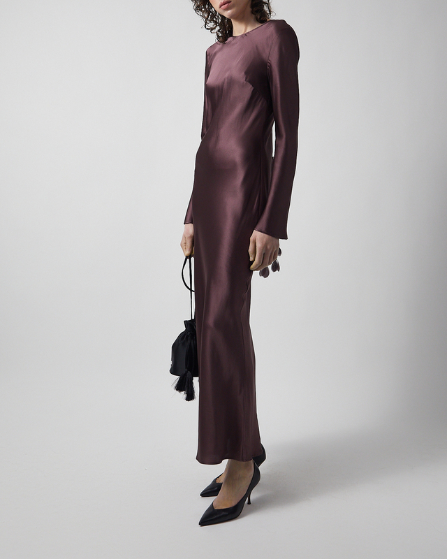 By Malene Birger Dress Parisa Aubergine 42