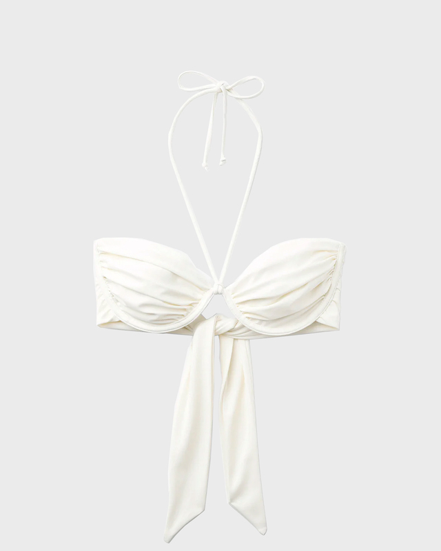 Seaquelle   Bikini top Billow Creme L