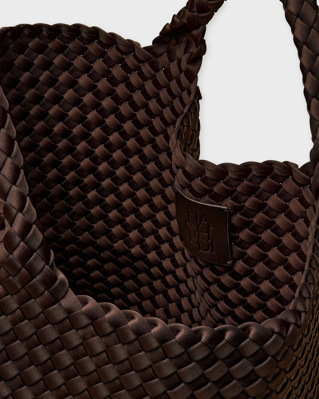 Naghedi NYC Bag St Barths Medium Tote Chocolate ONESIZE