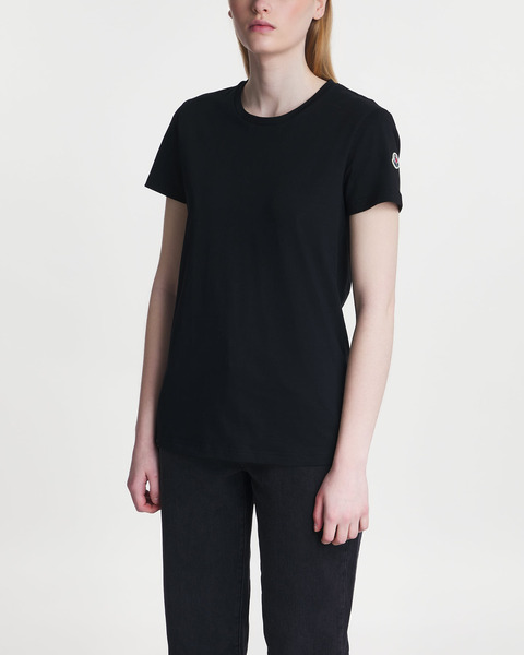 T-Shirt Cotton Jersey Maglia Black 1