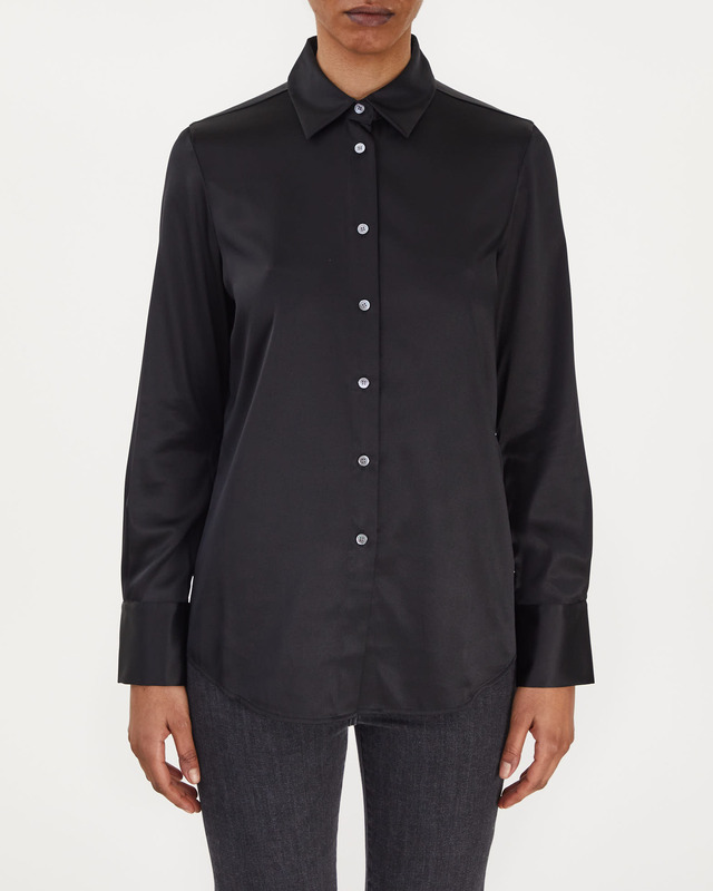 Filippa K Shirt Eira Silk Svart 40