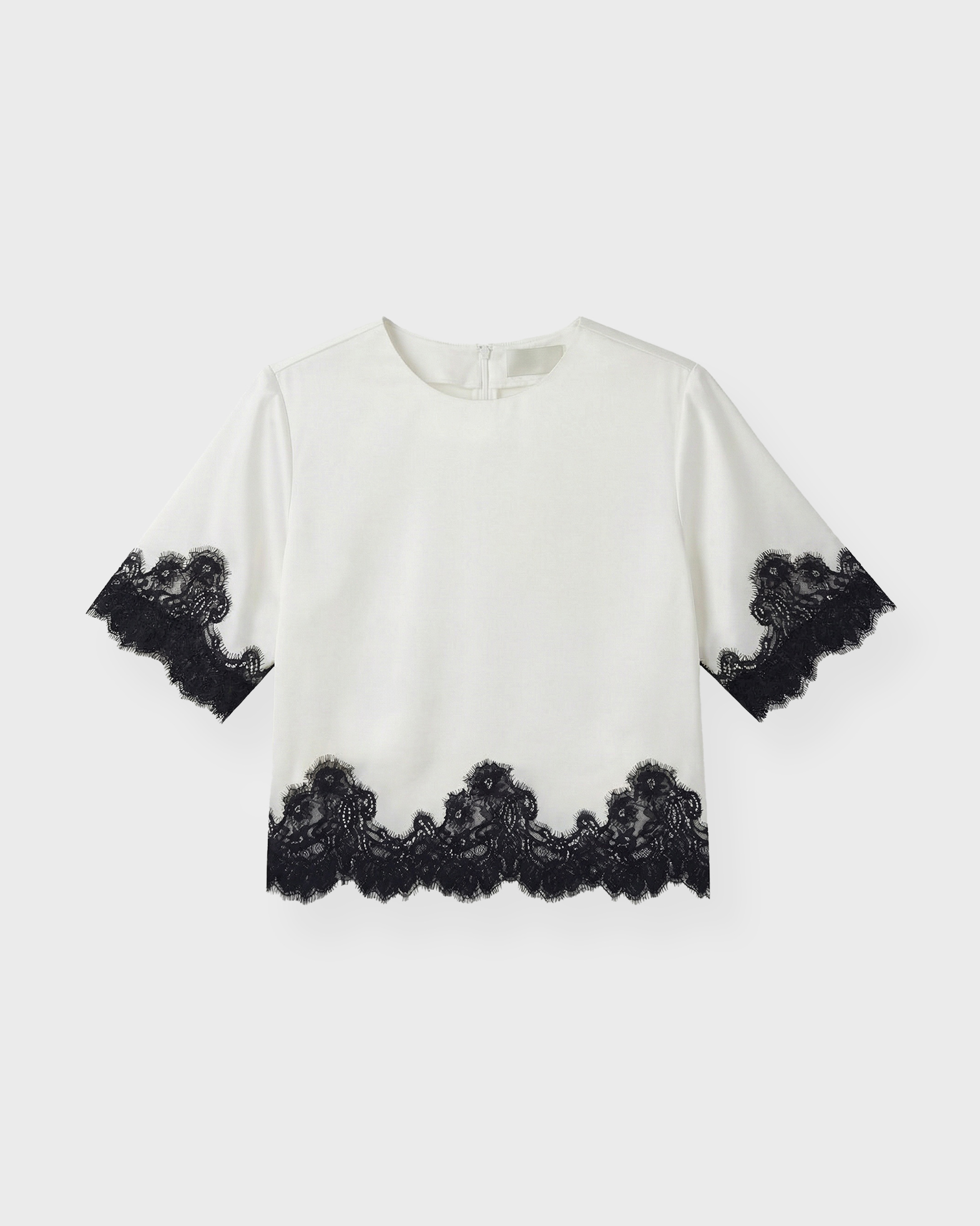 Wakakuu Icons Women's Offwhite Top Canary Lace S