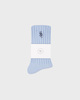 Sporty & Rich Sokker SRC Rib Light Blue ONESIZE