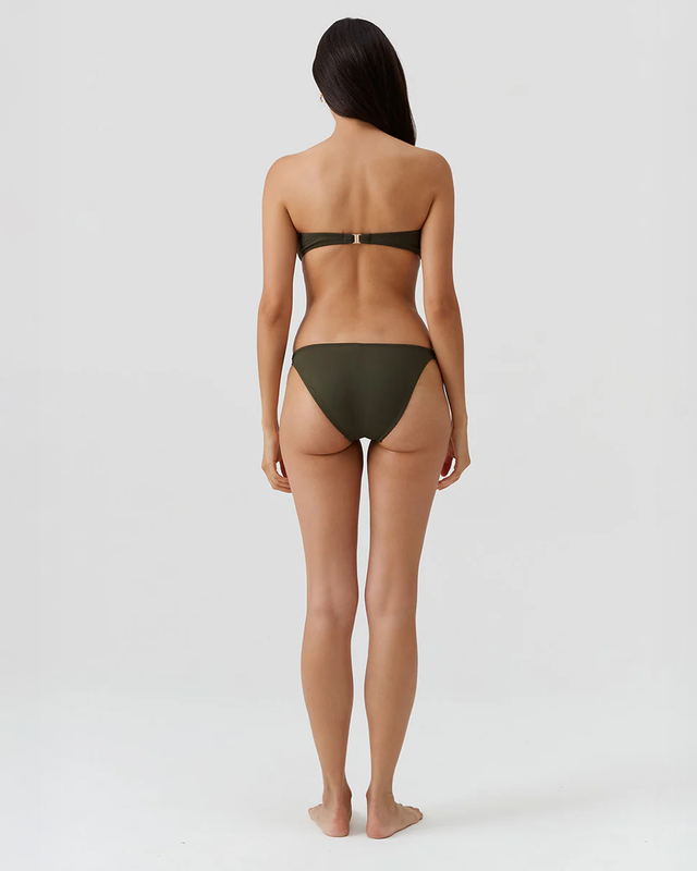 Melissa Odabash Bikini Bottom Alba  Olivgrön L