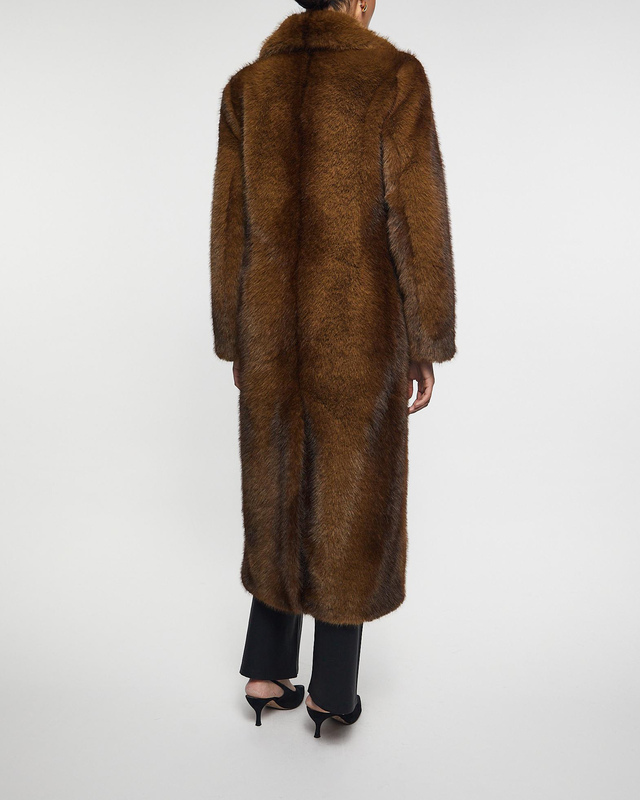 STAND STUDIO Kappa Nora Faux Fur Brun 34