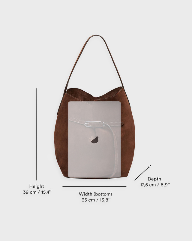 Liffner Bag Belted Bucket Large Mörkbrun ONESIZE