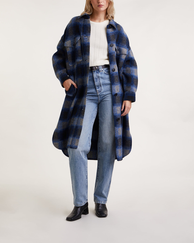 Isabel Marant Étoile Jacka Fontizi Navy 1 (S-M)