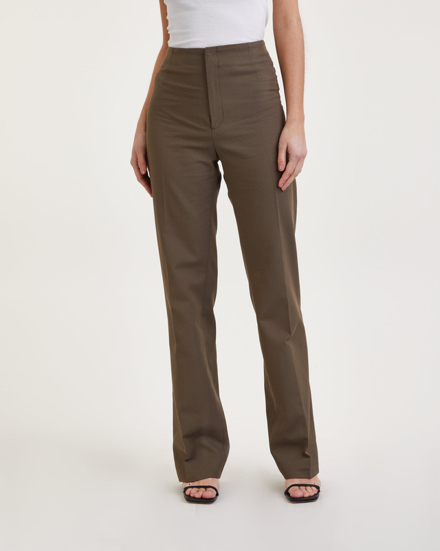 HOPE Trousers Draw Khaki 34