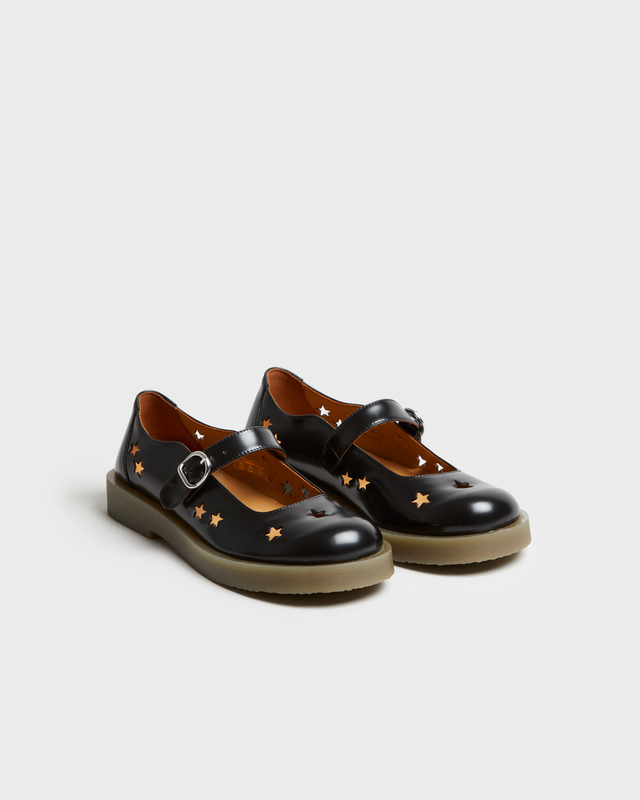 Acne Studios Loafers Beryjane Vegan Leather Flats Svart EUR 39