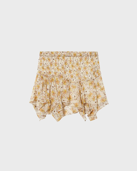 Skjørt Fiala Light Yellow 1