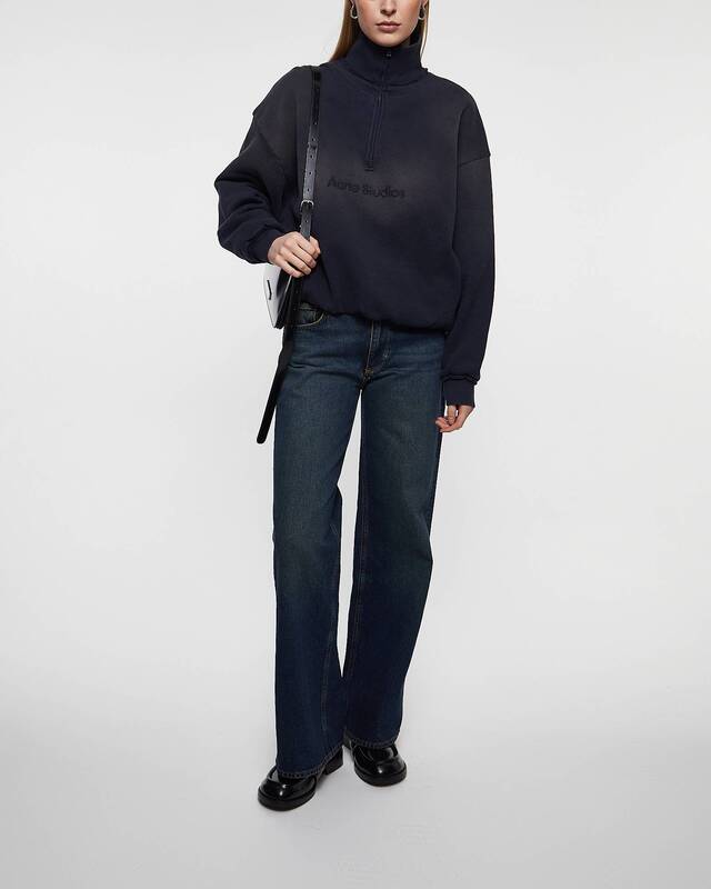 Acne Studios Sweather Iconic Logo  Navy XS