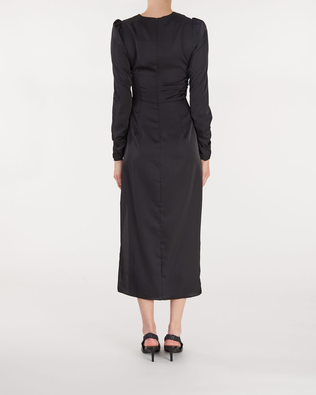 Wakakuu Icons Satin Dress Svart M