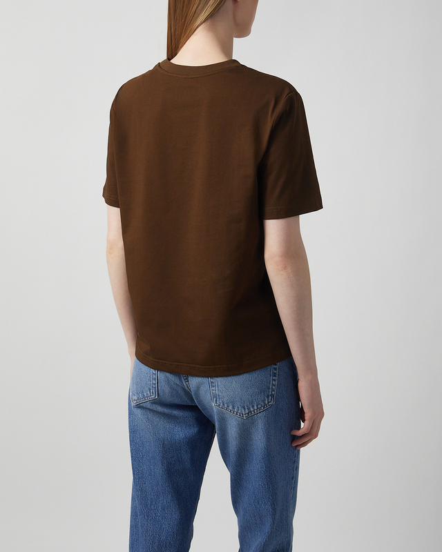 CLOEYS T-shirt Heart Brun M