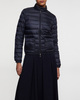 Moncler Jacka Lans Navy MONCLER 5 (XL)