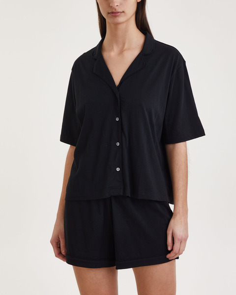 Pyjamas Set Cayla Short  Svart/vit 1